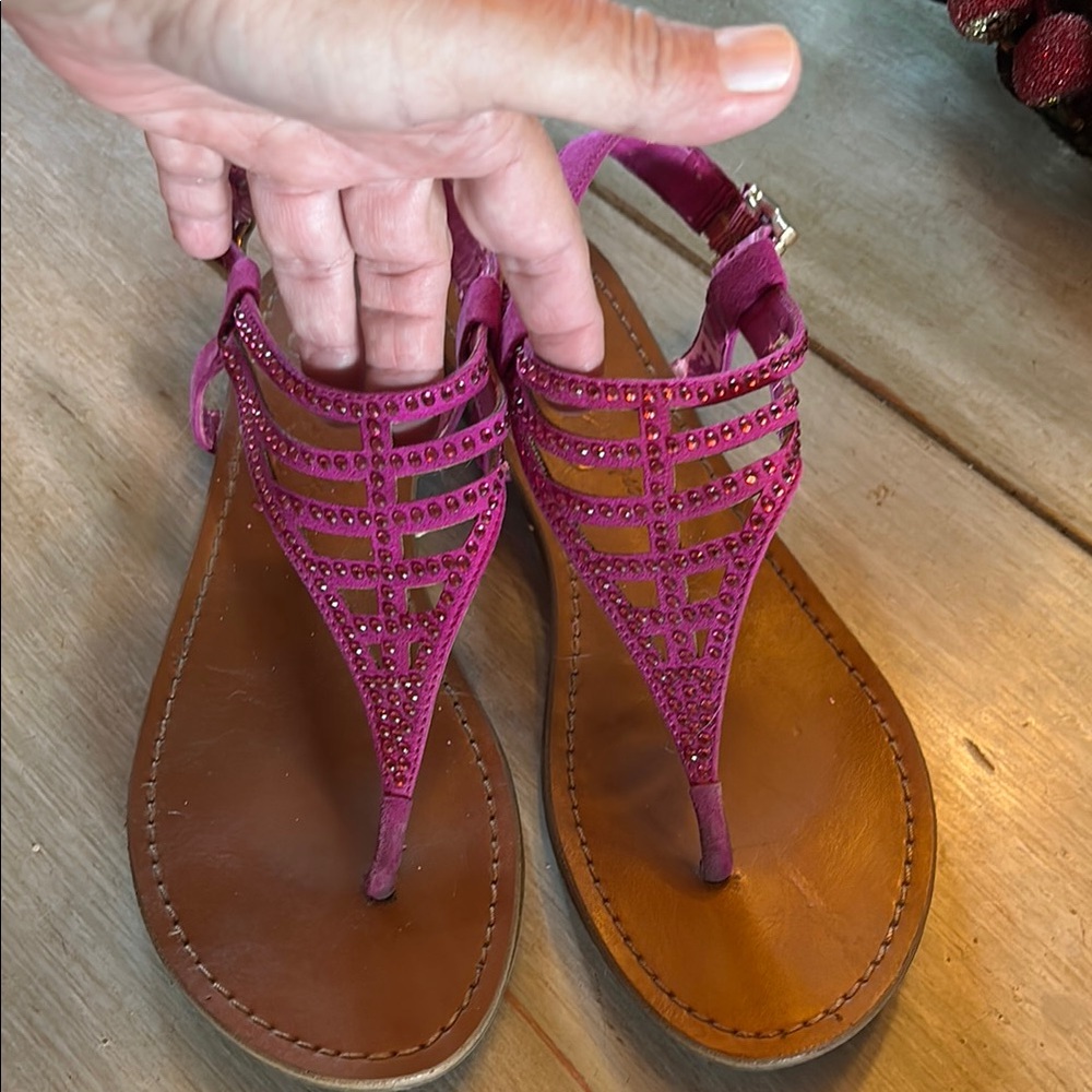 Jessica Simpson pink/fushia sandals
